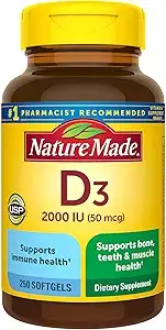 Vitamin D (2000IU Capsules)